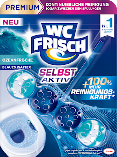 WC-Stein Blau Selbst Aktiv Ozeanfrische WC-Frisch