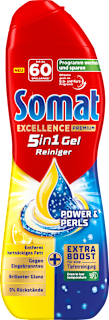 Spülmaschinen-Reiniger Excellence 5in1 Gel Power & Perls 60 Spülgänge Somat