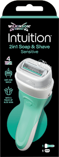 Rasierer 2in1 Intuition Soap & Shave Sensitive  WILKINSON SWORD