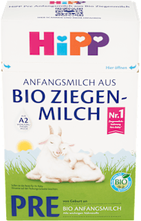 BIO počáteční mléčná kojenecká výživa 1 kozí 0m HiPP