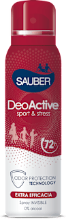 Deodorante spray a lunga tenuta DeoActive Sport & Stress  SAUBER