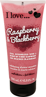 Hámlasztó tusfürdő smoothie Raspberry & Blackberry I love...