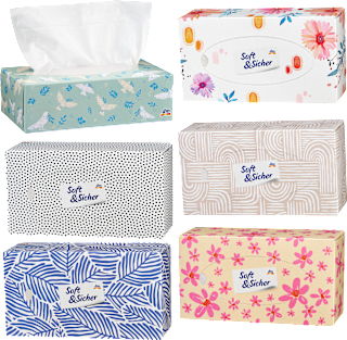 Batiste de hârtie, 4 straturi Soft&Sicher