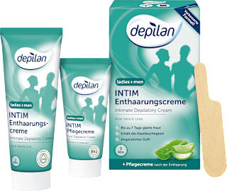 Enthaarungscreme Intimbereich depilan