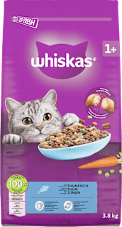 Trockenfutter Katze mit Thunfisch, Adult 1+ Whiskas