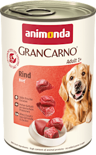 Nassfutter Hund Rind pur animonda GRANCARNO