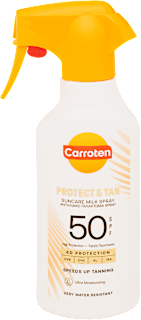 Naptej spray FF50, Protect & Tan Carroten