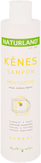Kénes sampon, korpás, érzékeny fejbőrre  NATURLAND