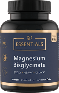 Essentials kapsle Magnesium Bisglycinate  maxi vita