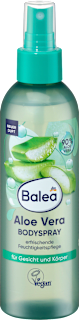Spray corpo rinfrescante con aloe vera Balea