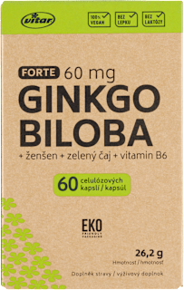 Forte kapsle Ginkgo Biloba vitar
