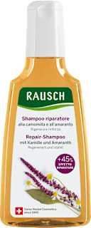 Shampoo riparatore alla camomilla e all’amaranto RAUSCH