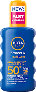 protect & moisture sprej za zaštitu od sunca, SPF 50+ NIVEA SUN