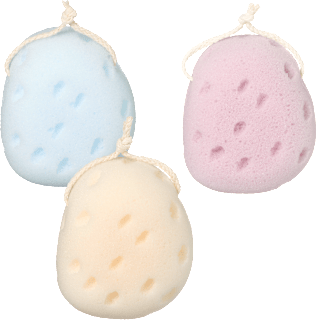 Badeschwamm sortiert ebelin