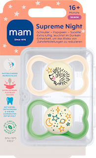 Schnuller Supreme Night 16+ Monate sortiert mam