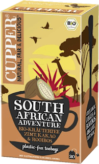 bio čaj South African Adventure 20x2 g Cupper