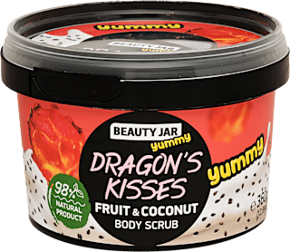 Hidratáló testradír DRAGON'S KISSES BEAUTY JAR