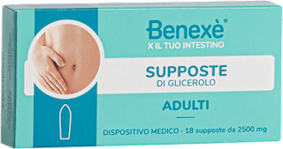 Supposte di glicerolo adulti Benexè