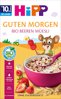 Kindermüsli Beeren ab dem 12. Monat HiPP
