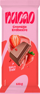 Schokolade Cremige Erdbeere nucao