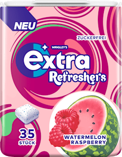 Kaugummi Refreshers Watermelon Raspberry, zuckerfrei EXTRA