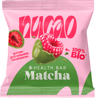 Trockenfrüchte Matcha Crunchy Raspberries nucao
