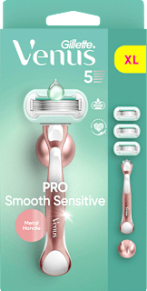 Rasierer, Pro Smooth Sensitive Vorteilspack Gillette Venus
