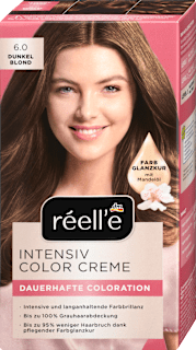 Haarfarbe Intensiv Color Creme 6.0 Dunkelblond  réell‘e