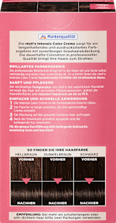 Haarfarbe Intensiv Color Creme 3.0 Dunkelbraun réell‘e
