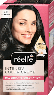 Haarfarbe Intensiv Color Creme 2.0 Schwarz réell‘e