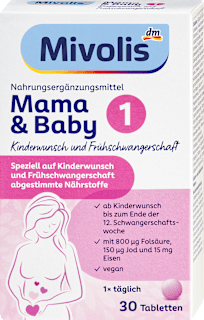 Comprimate Mama & Bebeluș 1 Mivolis