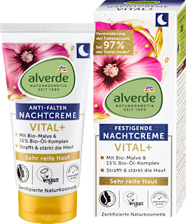 Festigende Nachtcreme vital+ mit Öl-Komplex alverde NATURKOSMETIK