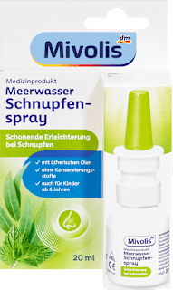 Meerwasser Schnupfenspray Mivolis
