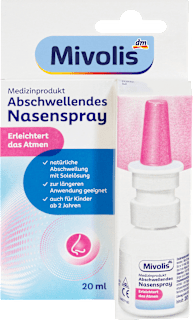 Abschwellendes Nasenspray Mivolis