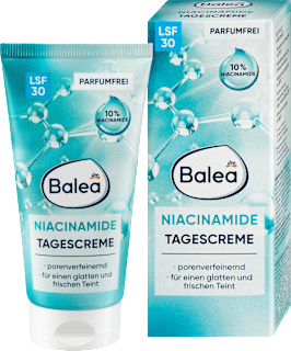 Nappali arckrém niacinamiddal, FF30 fényvédelemmel Balea