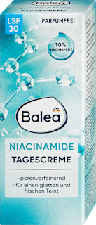 denní pleťový krém Niacinamid Balea