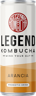 Kombucha bevanda probiotica all'arancia LEGEND KOMBUCHA