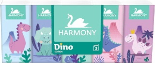 papírové kapesníky 3vrstvé, 10x10 ks Harmony