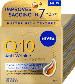 Q10 pleťové máslo Collagen Expert  NIVEA
