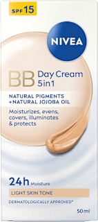 BB 5u1 dnevna krema - svijetli ton kože, SPF15 NIVEA