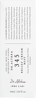 Gesichtscreme 345 Relief Cream Mist Dr. Althea