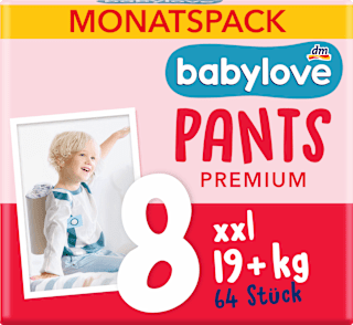 Premium pelene gaćice, vel. 8 (19+ kg) babylove