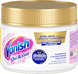Fleckenentferner Pulver Oxi Action Weiss Vanish Oxi Action