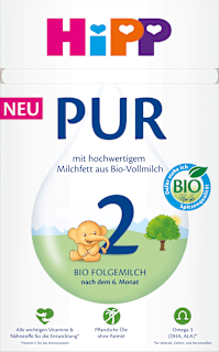Folgemilch 2 PUR nach dem 6. Monat HiPP
