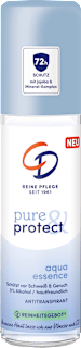 Antitranspirant Deo Zerstäuber Pure & Protect Aqua Essence CD