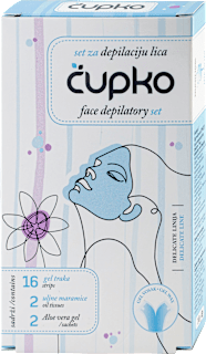 Set za depilaciju lica Delicate čupko