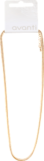 Ogrlica “snake” u zlatnoj boji  avanti