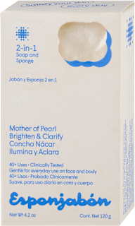  2u1 sunđer i sapun sa bisernim prahom Esponjabon