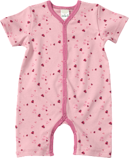 Schlafanzug mit Marienkäfer-Muster, rosa, Gr. 62/68 ALANA