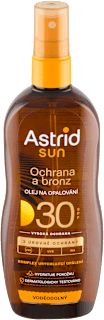 sun olej na opalování ve spreji SPF30 Astrid